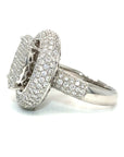 18K White Gold Diamond Ring