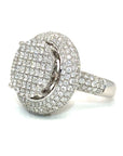 18K White Gold Diamond Ring