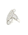 18K White Gold Diamond Ring