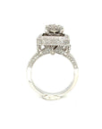 18K White Gold Diamond Ring