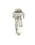 18K White Gold Diamond Ring