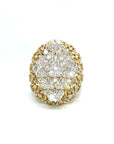 18K Yellow Gold Diamond Ring