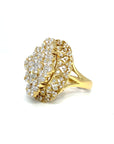 18K Yellow Gold Diamond Ring