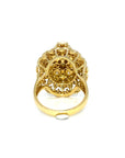 18K Yellow Gold Diamond Ring