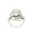 18K White Gold Diamond Ring