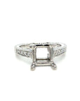 18K White Gold  Diamond Ring