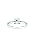 18K White Gold  Cushion Top Diamond Ring