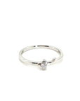 18K White Gold Ultra Studs Diamond Ring