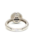 18K White Gold Diamond Ring