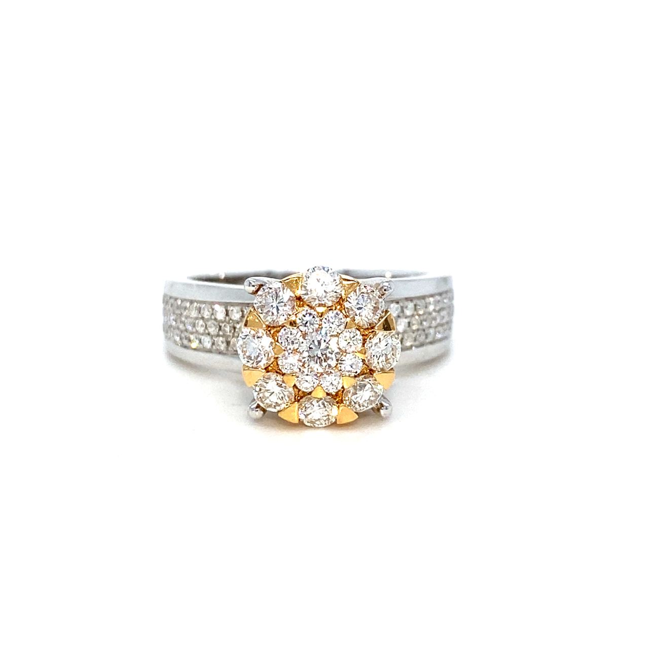 18K Diamond Ring