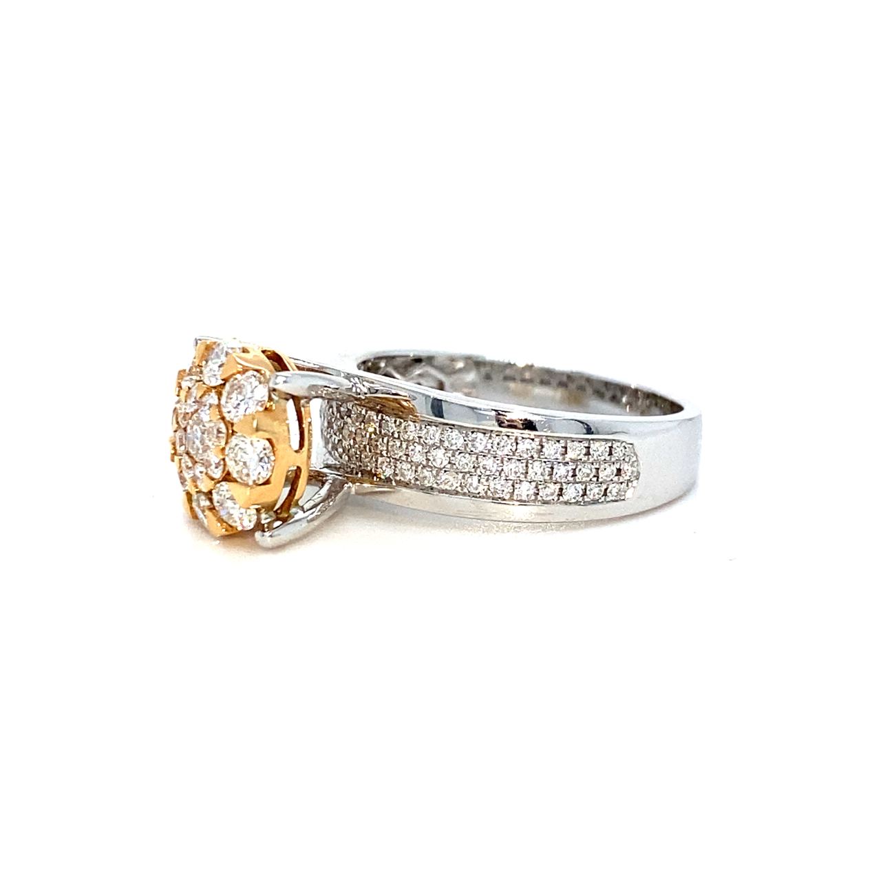 18K Diamond Ring