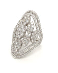 18K White Gold Diamond Ring