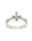 18K White Gold Diamond Ring Mounting