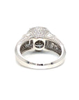 18K White Gold Diamond Ring