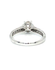 18K White Gold Diamond Ring Mounting