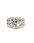 18K White Gold Diamond Ring Mounting