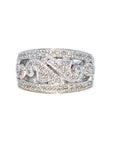 18K White Gold Diamond Ring