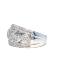 18K White Gold Diamond Ring