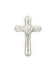 18K White Gold Diamond Pendant