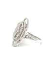 18K White Gold Diamond Ring