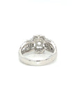 18K White Gold Diamond Ring Mounting