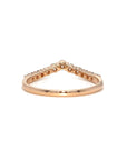 18K Rose Gold Diamond Ring