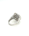 18K White Gold Diamond Ring