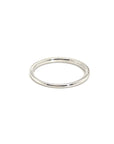 18K White Gold Simple Simple Danity Diamond Ring