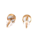 18K Rose Gold Baby Mini Cover Mother Of Pearl Earrings