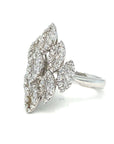 18K White Gold Diamond Ring