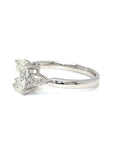 18K White Gold Diamond Ring